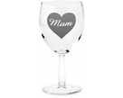 Engraved Wine Glass
