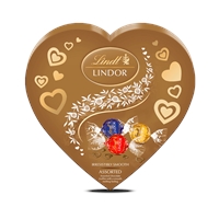 Lindt Heart-Shaped Luxury Chocolates Selection