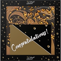 "Congratulations" Chocolate Plaque