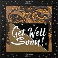 "Get Well Soon" Chocolate Plaque