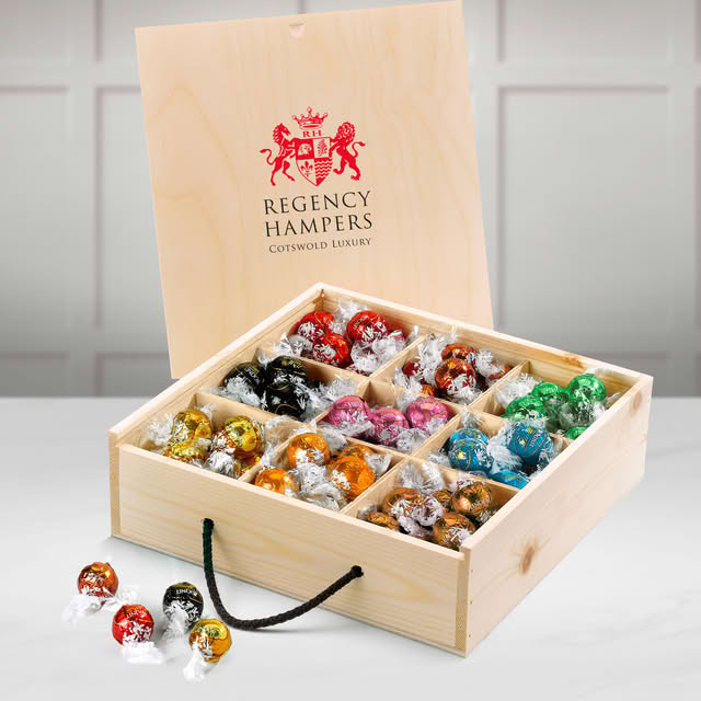 Luxury Halloween Hamper - Milk, Dark, White, Hazelnut, Orange Chocolate Truffles