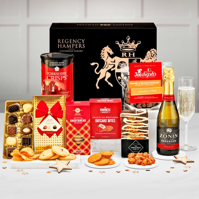 Raleigh Gift Hamper With Zonin, Prosecco Doc, 37.5cl in a RH Branded Medium Magnetic Box