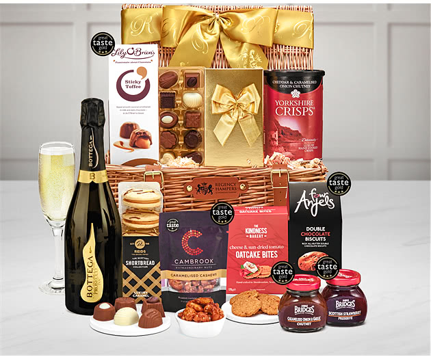 Beaumont Sweet & Savoury Selection Hamper With Sparkling Prosecco