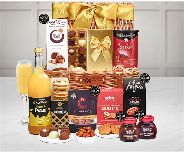 Beaumont Sweet & Savoury Selection Hamper With Alcohol-Free Pressé