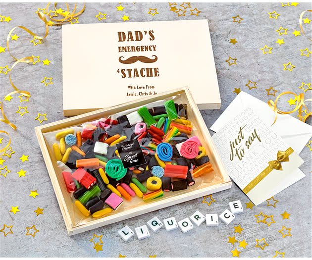 Father's Day Large Liquorice Lover's Letterbox Hamper
