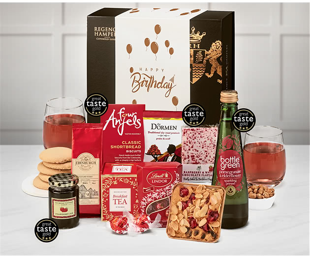 Birthday Delicious Delights Box with Alcohol-Free Pressé