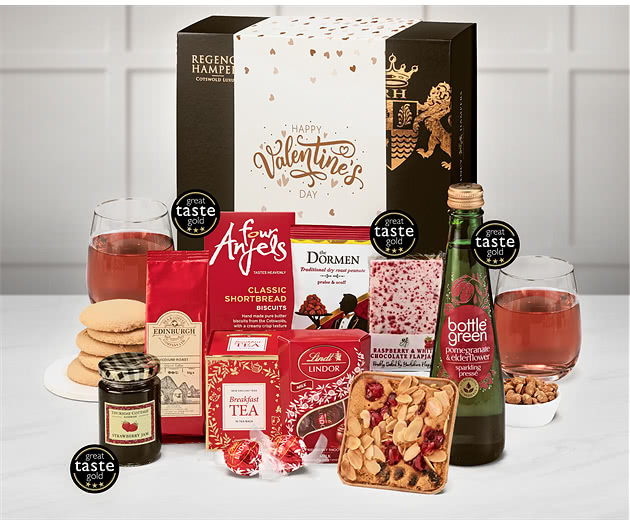 Valentine's Day Delicious Delights Box with Alcohol-Free Pressé