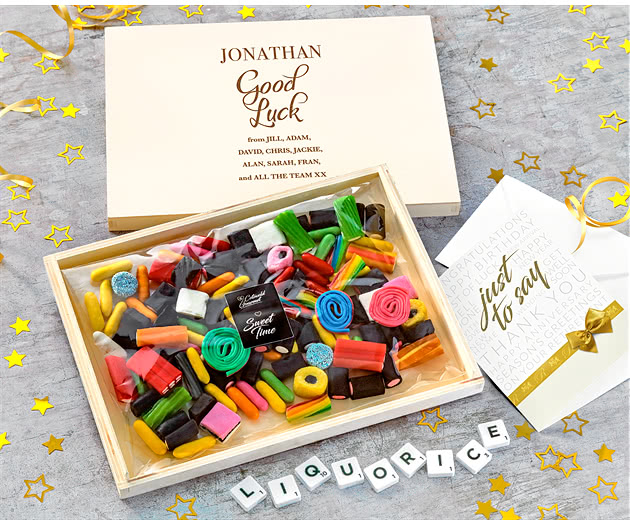 Good Luck Large Liquorice Lover's Letterbox Hamper