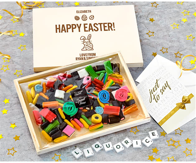 Easter Large Liquorice Lover's Letterbox Hamper