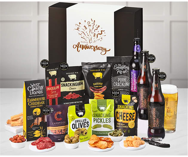 Anniversary Pub Night Experience Box with Hawkstone Ciders