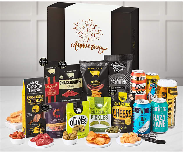 Anniversary Pub Night Experience Box with Brewdog Beer Selection