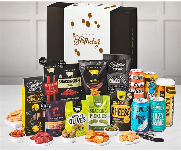Birthday Pub Night Experience Box with Brewdog Beer Selection