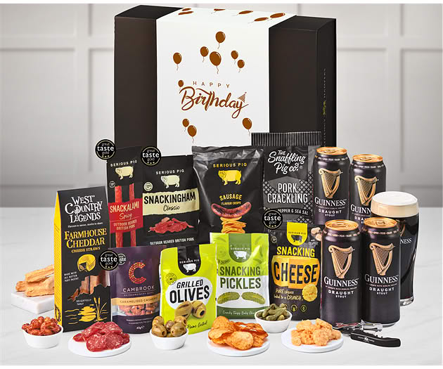 Birthday Pub Night Experience Box with Guinness