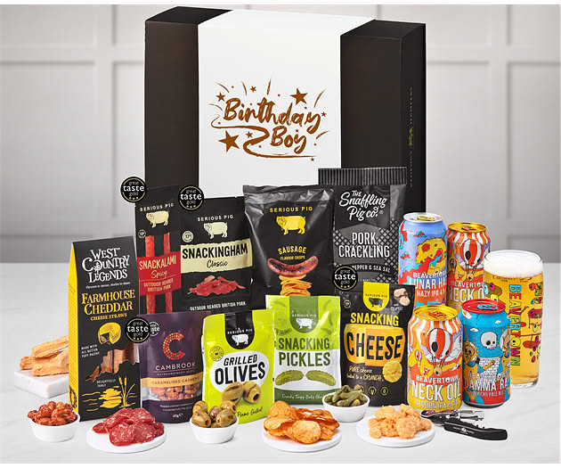 Birthday For Him Pub Night Experience Box with Beavertown Ales