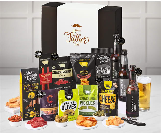 Father's Day Pub Night Experience Box with Hawkstone Lagers