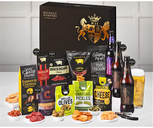Good Luck Pub Night Experience Box with Hawkstone Ciders