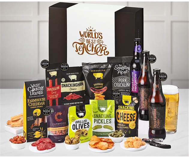 Great Teacher Pub Night Experience Box with Hawkstone Ciders