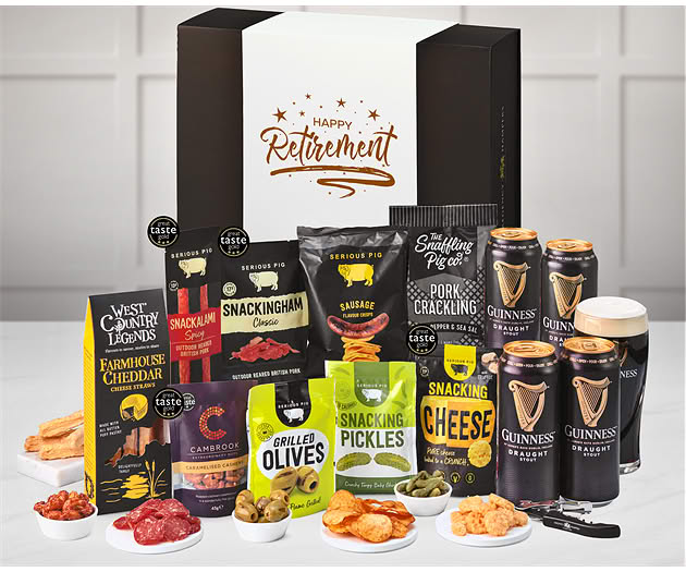Retirement Pub Night Experience Box with Guinness