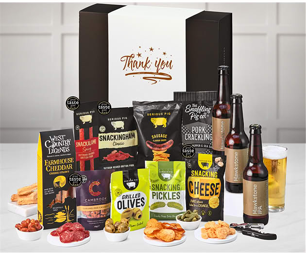 Thank You Pub Night Experience Box with Hawkstone Ales