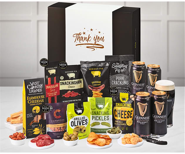 Thank You Pub Night Experience Box with Guinness