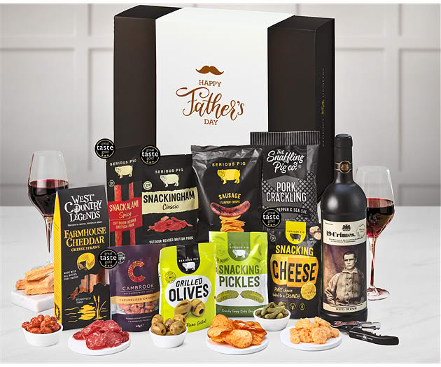 Thank You Pub Night Experience Box with Red Wine