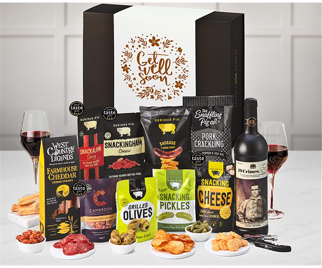 Valentine's Day Pub Night Experience Box with Red Wine
