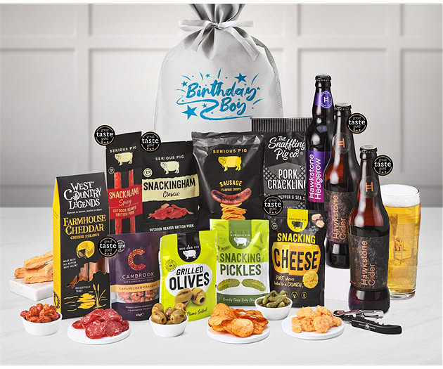 Birthday For Him Pub Night Experience Gift with Hawkstone Ciders
