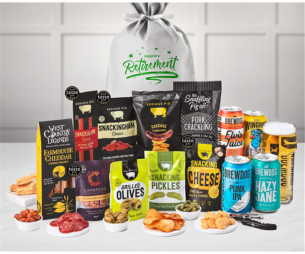 Retirement Pub Night Experience Gift with Brewdog Beer Selection
