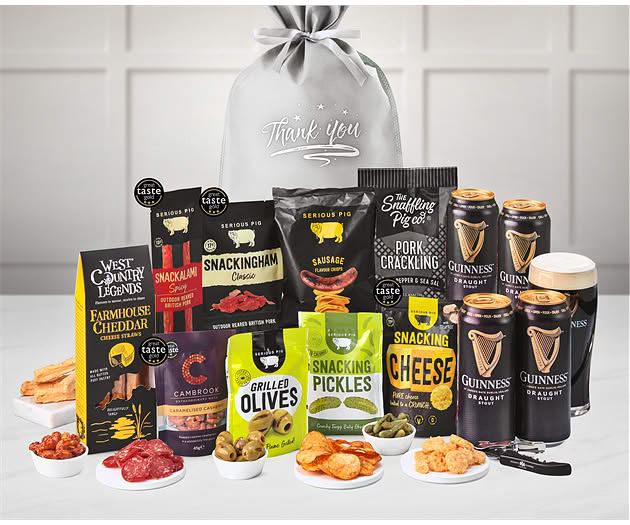 Thank You Pub Night Experience Gift with Guinness