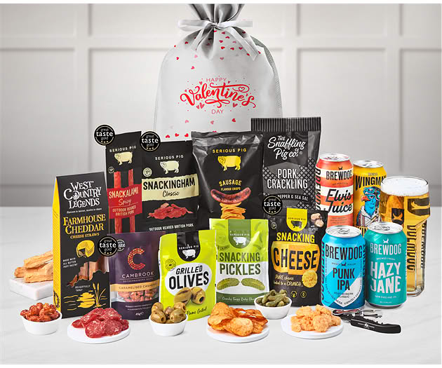 Valentine's Day Pub Night Experience Gift with Brewdog Beer Selection