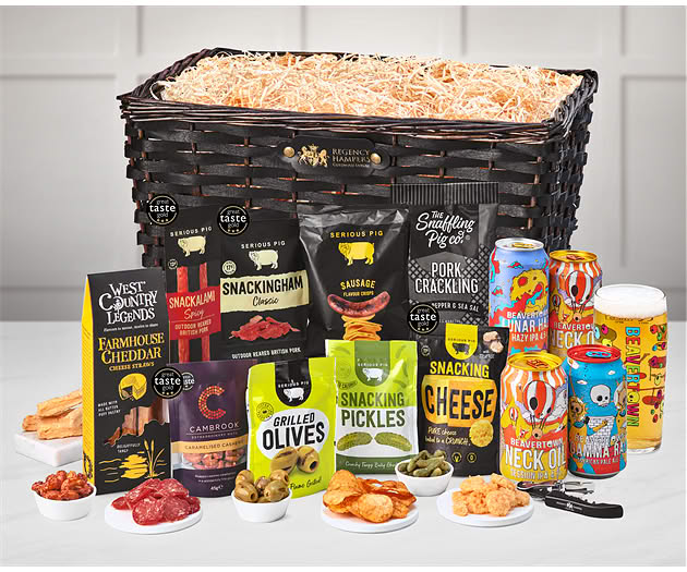 Pub Night Experience Hamper with Hawkstone Ciders