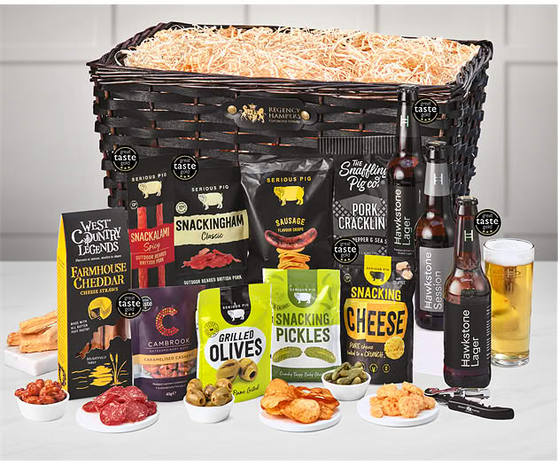 Pub Night Experience Hamper with Hawkstone Lagers