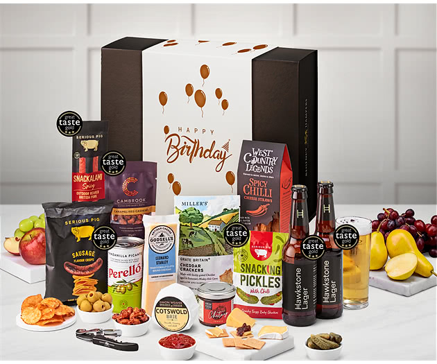 Birthday Cotswold Craft Ale & Cheese Box with Hawkstone Lagers