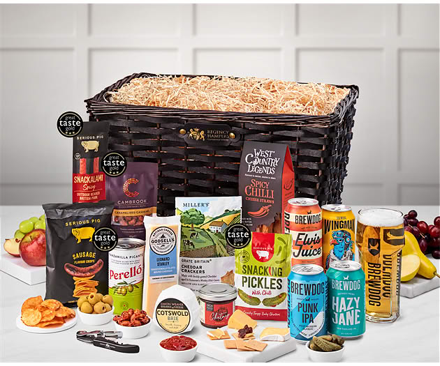 Father's Day Cotswold Craft Ale & Cheese Tray with Brewdog Beer Selection