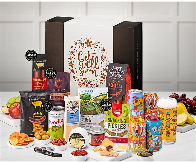 Get Well Soon Cotswold Craft Ale & Cheese Box with Beavertown Ales