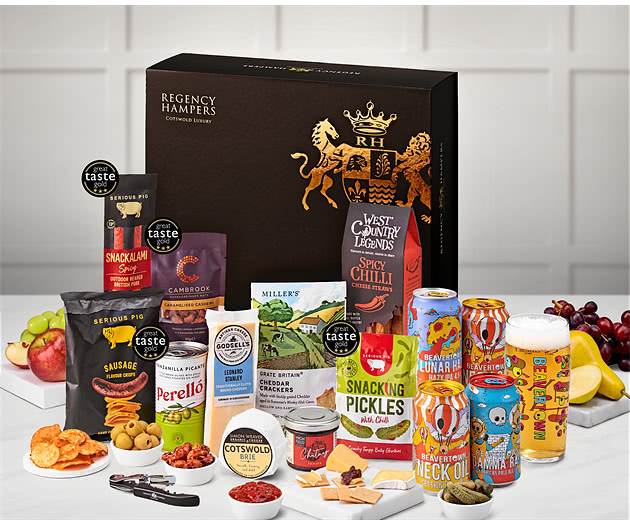 Good Luck Cotswold Craft Ale & Cheese Box with Beavertown Ales