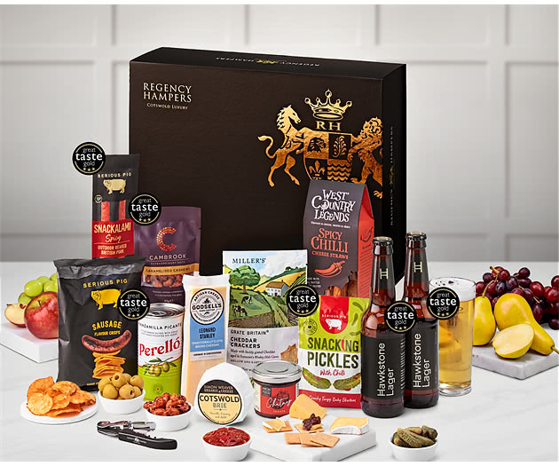 Good Luck Cotswold Craft Ale & Cheese Box with Hawkstone Lagers