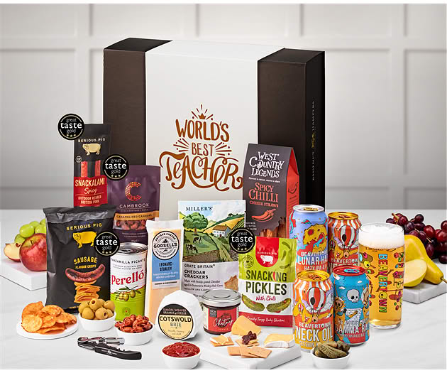 Great Teacher Cotswold Craft Ale & Cheese Box with Beavertown Ales