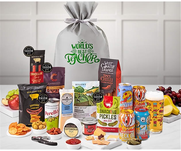 Great Teacher Cotswold Craft Ale & Cheese Gift with Beavertown Ales