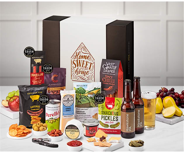 New Home Cotswold Craft Ale & Cheese Box with Hawkstone Ales