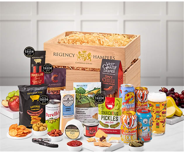 Mother's Day Cotswold Craft Ale & Cheese Crate with Beavertown Ales