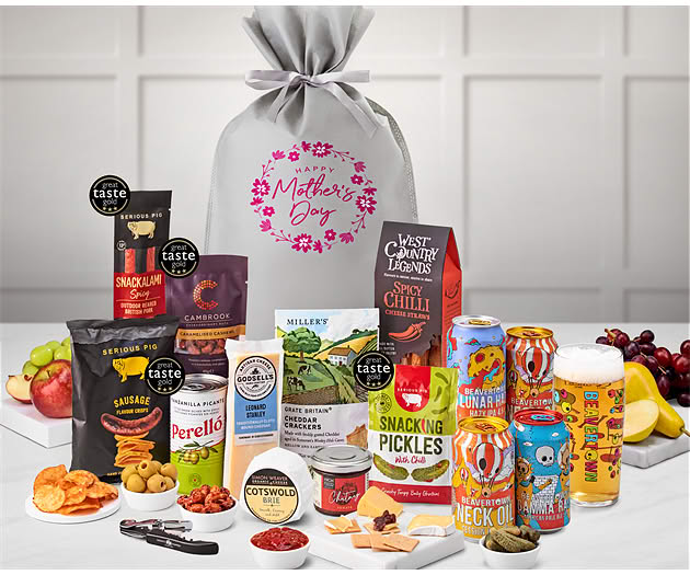 Mother's Day Cotswold Craft Ale & Cheese Gift with Beavertown Ales