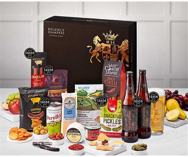 Cotswold Cider & Cheese Box with Hawkstone Ciders
