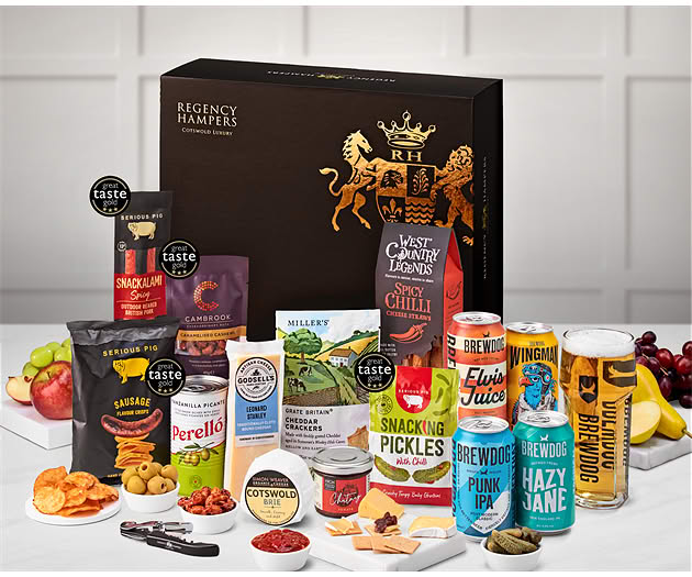 Cotswold Craft Ale & Cheese Box with Brewdog Beer Selection