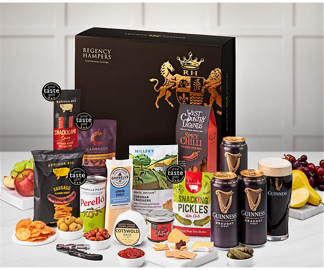 Cotswold Craft Ale & Cheese Box with Guinness Stout