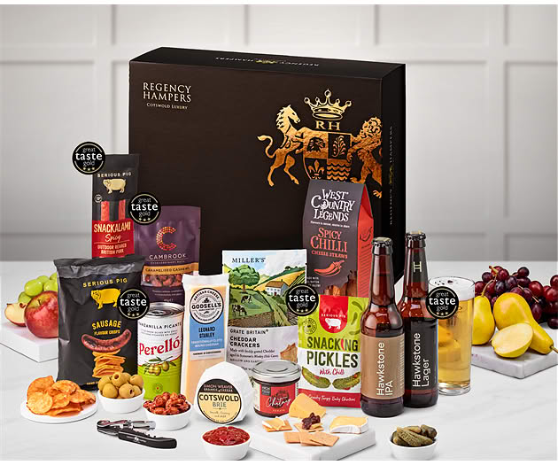 Cotswold Craft Ale & Cheese Box with Hawkstone Beer Selection