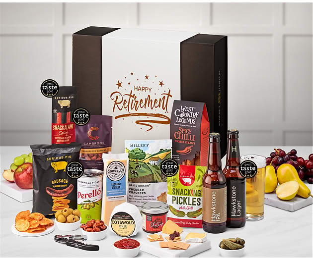 Retirement Cotswold Craft Ale & Cheese Box with Hawkstone Beer Selection