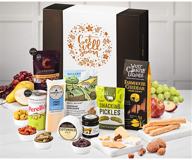 Get Well Soon Cotswold Cheese & Snacking Box