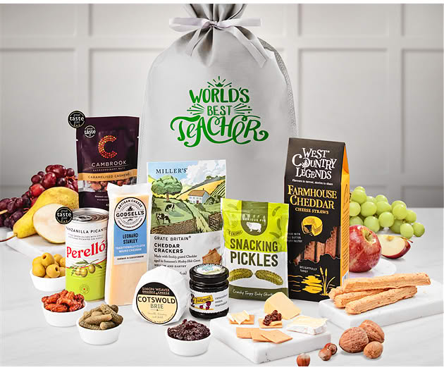 Great Teacher Cotswold Cheese & Snacking Gift