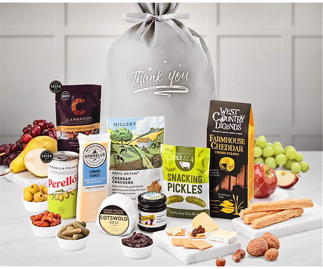 Thank You Cotswold Cheese & Snacking Gift